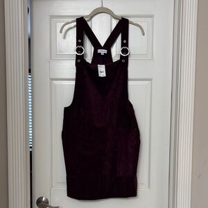 Luxology Purple Corduroy Jumpsuit